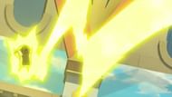 Pikachu using Thunderbolt in the Pokemon Masters animated trailer (Image via The Pokemon Company)